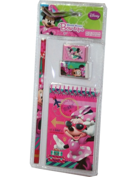 Set papeterie 4 Pièces Minnie Disney - New discount.com