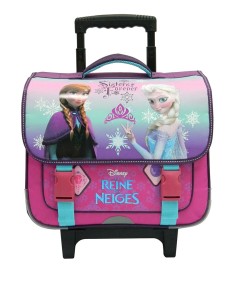 Cartable trolley La reine des neiges Disney - Frozen -New discount.com