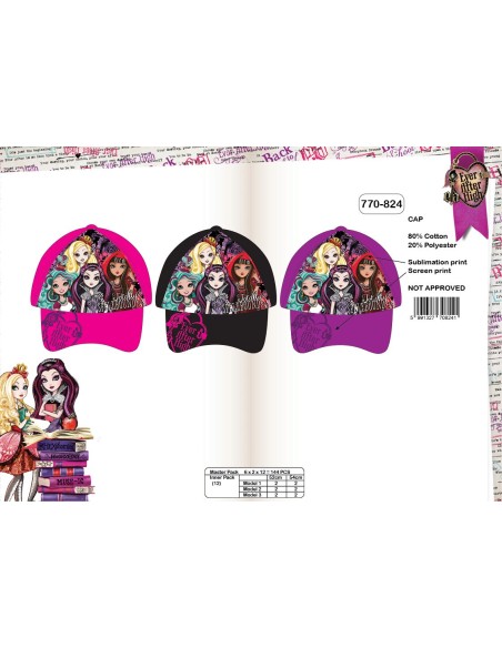 Casquette Ever after High 770-824 - New discount.com
