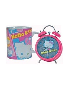 Hello Kitty Hello Kitty 12cm Set sveglia per sveglia + 1 Hello Kitt...