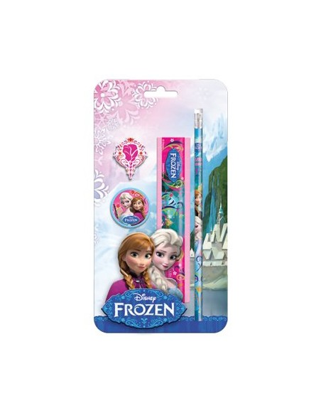 SET 4 PIECES LA REINE DES NEIGES - New discount.com