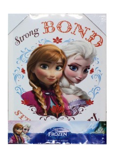 Canvas painting printed with heroes - the snow queen - olaf, New di...