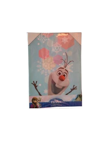 Leinwandbild gedruckt mit Helden - der Schneekönigin - olaf - New d...