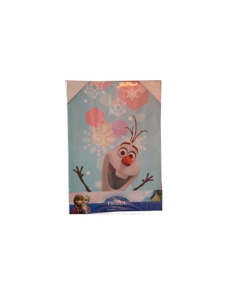 Leinwandbild gedruckt mit Helden - der Schneekönigin - olaf - New d...