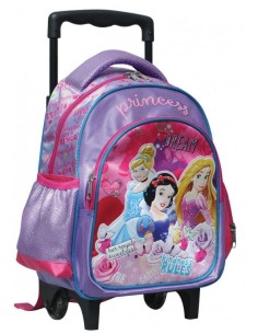 Mochila trolley Disney Princess 31 cm - Calidad superior -New disco...