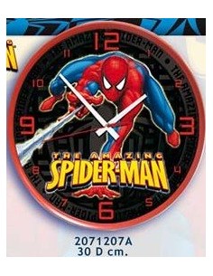 Reloj de pared spiderman -New discount.com