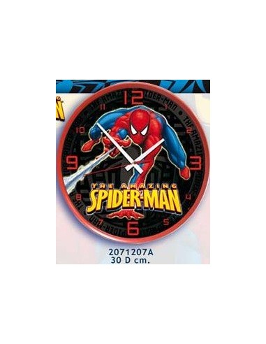 Reloj de pared spiderman -New discount.com