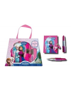 Coffret journal intime Frozen avec stylo Frozen Disney - New discou...