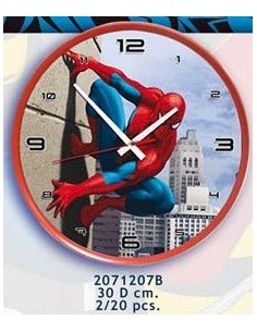 Reloj de pared spiderman -New discount.com