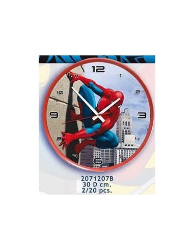 Reloj de pared spiderman -New discount.com