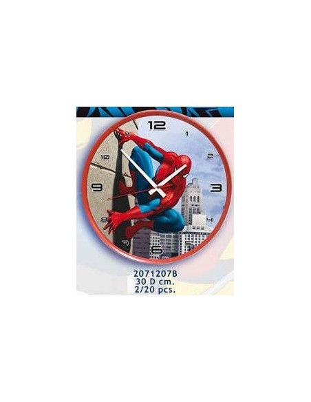 Spiderman Wanduhr - New discount.com
