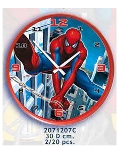 Reloj de pared spiderman -New discount.com