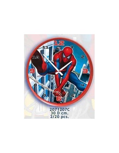 Spiderman Wanduhr - New discount.com