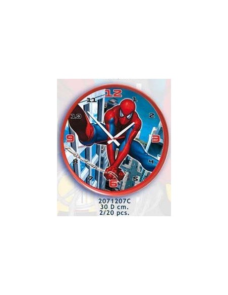Reloj de pared spiderman -New discount.com