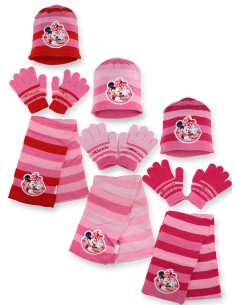Juego de 3 piezas Minnie Disney CAP + GUANTES + SCARF Minnie Disney...