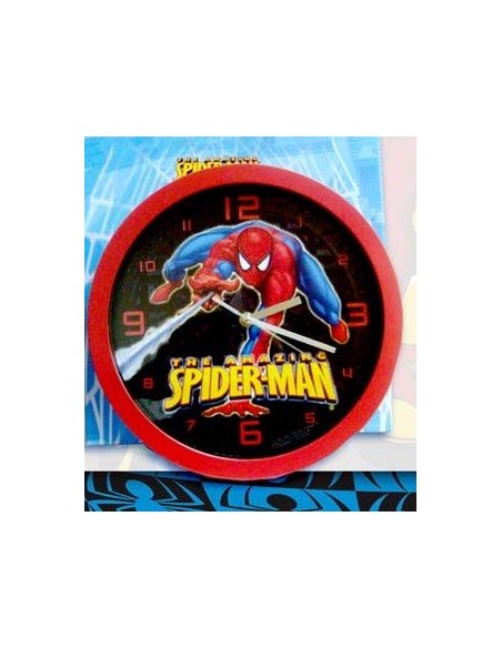 Spiderman wall clock - 2061207a, New discount.com, Nouveautés chez ...