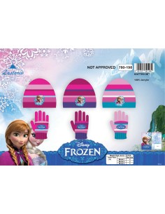 Set 2 Stück Frozen Disney Mütze und Handschuhe Die Schneekönigin - ...