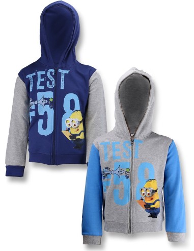 Sudadera con cremallera con capucha Minions -New discount.com