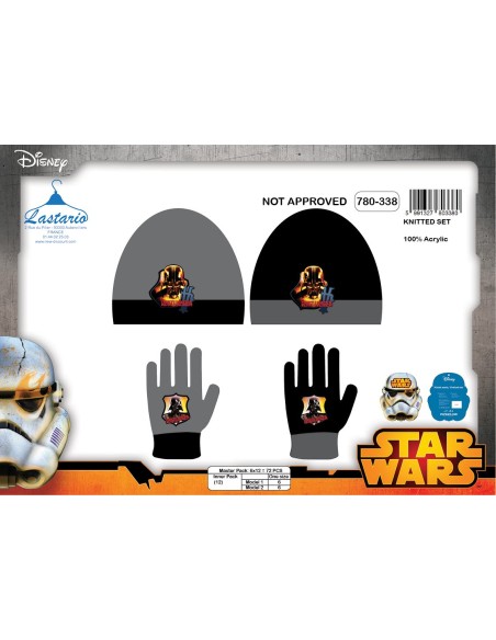 2-piece Star Wars hat and Star Wars gloves, New discount.com, Nouve...