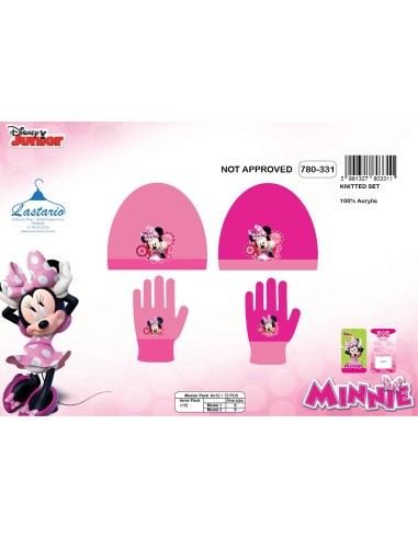 Set Minnie 2 pezzi di cappello e guanti Minnie - New discount.com