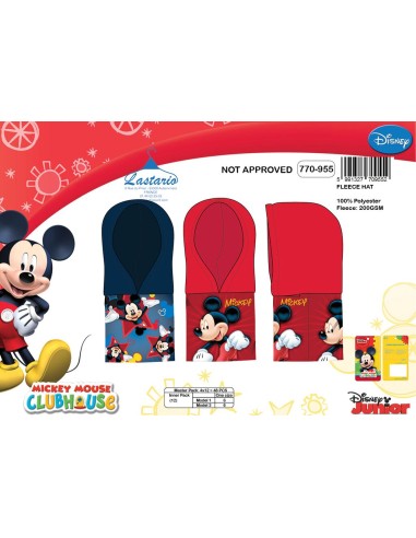 Capucha Polar Mickey 770-955 -New discount.com