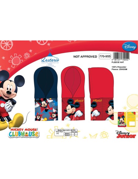Cappuccio Polare Mickey 770-955 - New discount.com