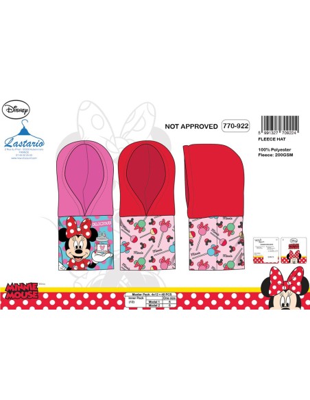 Minnie Fleece Hood 770-922 - New discount.com