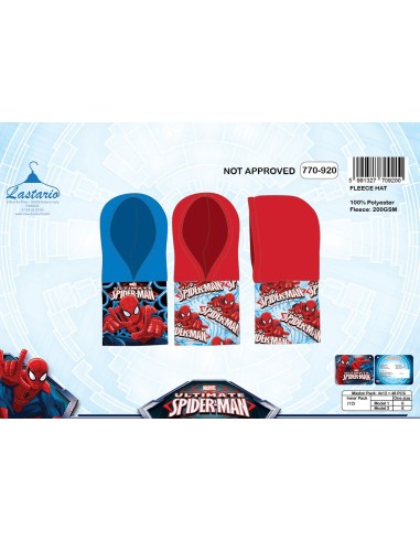 Capucha Polar Spiderman 770-920 -New discount.com