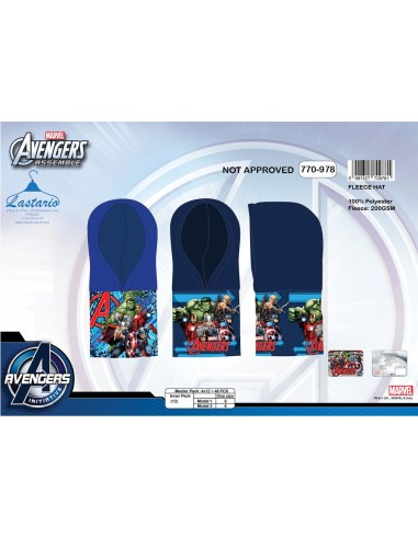 Cappuccio in pile Avengers 770-978 - New discount.com
