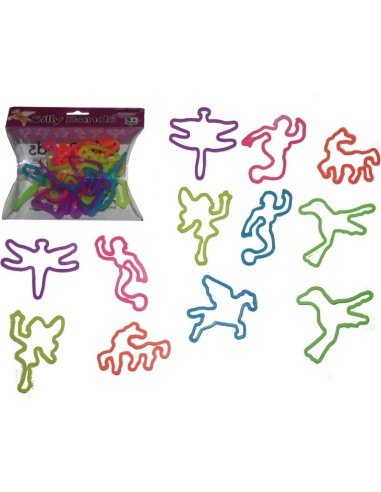 BLISTER DE 12PCS SILLY BANDS FANTASY - New discount.com