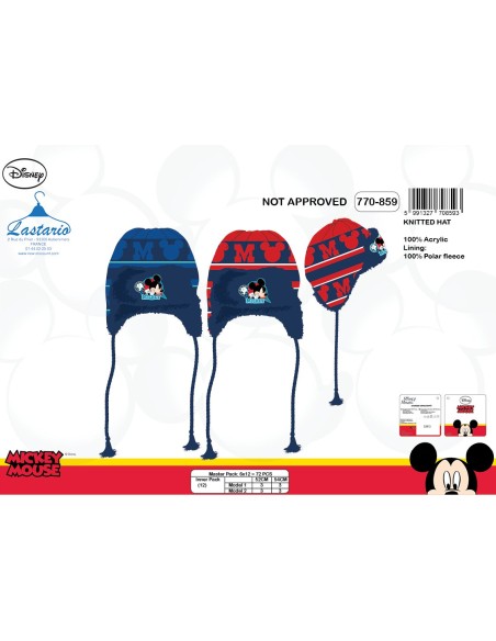 CAPPELLO DI DISNEY DI MICKEY PERUVIANO - New discount.com