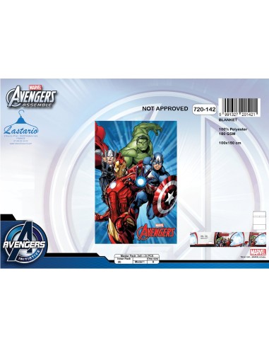 Avengers Fleece Plaid -720-142 - New discount.com