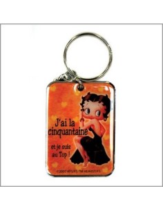 Llavero de metal Betty Boop -New discount.com