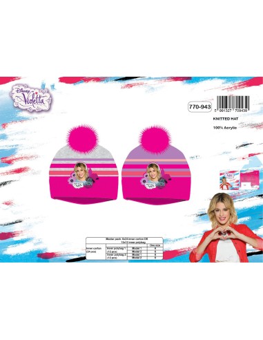 Bonnet à Pompon Violetta 770-943 - New discount.com