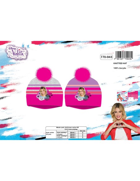 Bonnet à Pompon Violetta 770-943 - New discount.com