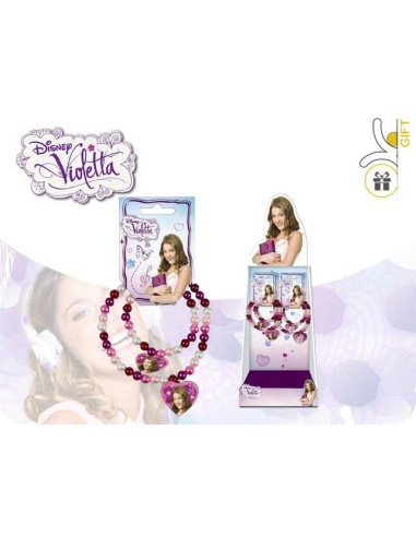 Présentoir de 12 Bracelets Violetta  Disney