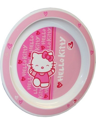 Piatto in melamina Hello Kitty - New discount.com