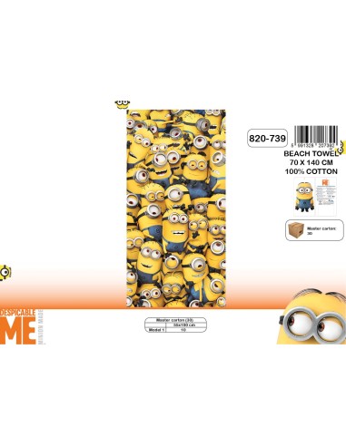 Drap de plage Minions - 820-739