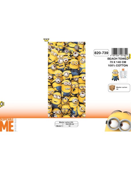 Drap de plage Minions - 820-739