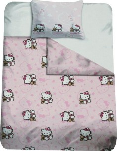 Bettbezug + Hello Kitty Kissenbezug 1 Bettbezug - New discount.com