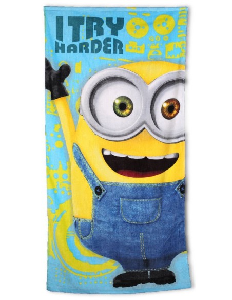 Drap de plage ou drap de bain Minions - 820-683
