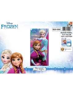 Drap de plage ou drap de bain La reine des neiges - 820-500