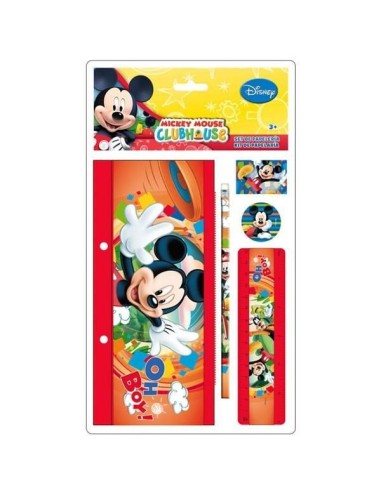 Mickey Disney - Set de papeterie Mickey 5 pièces - as8176