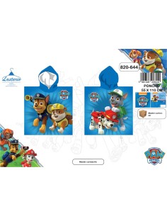 Poncho de bain à capuche Paw Patrol  - 820-644