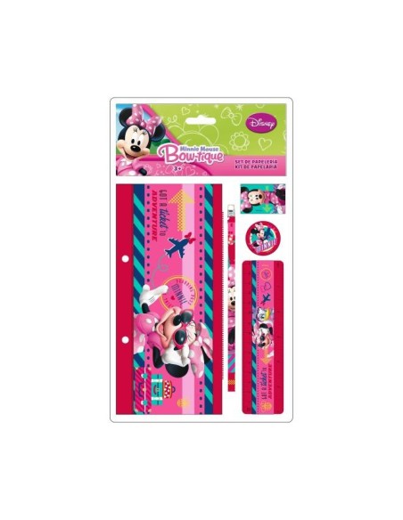 Minnie  Disney - Set de papeterie Minnie 5 pièces - as8098