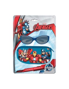 Lunette de soleil avec étui Avengers