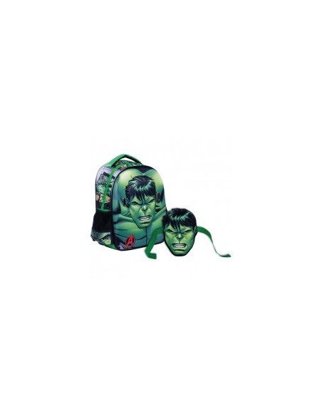 SAC A DOS 3D AVENGERS AVEC MASQUE -  IRON-MAN