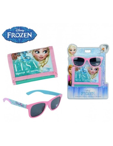 Set Lunette de soleil et porte-monnaie La Reine des Neiges