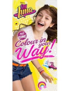 Beach towel microfiber Soy Luna 