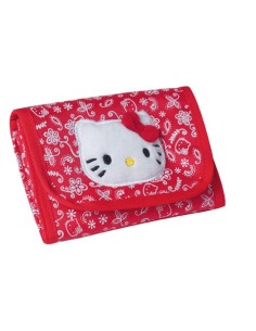 PORTE MONNAIE ROUGE HELLO KITTY - New discount.com